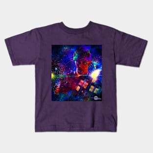 Time and space 10th Doctor solo Kids T-Shirt